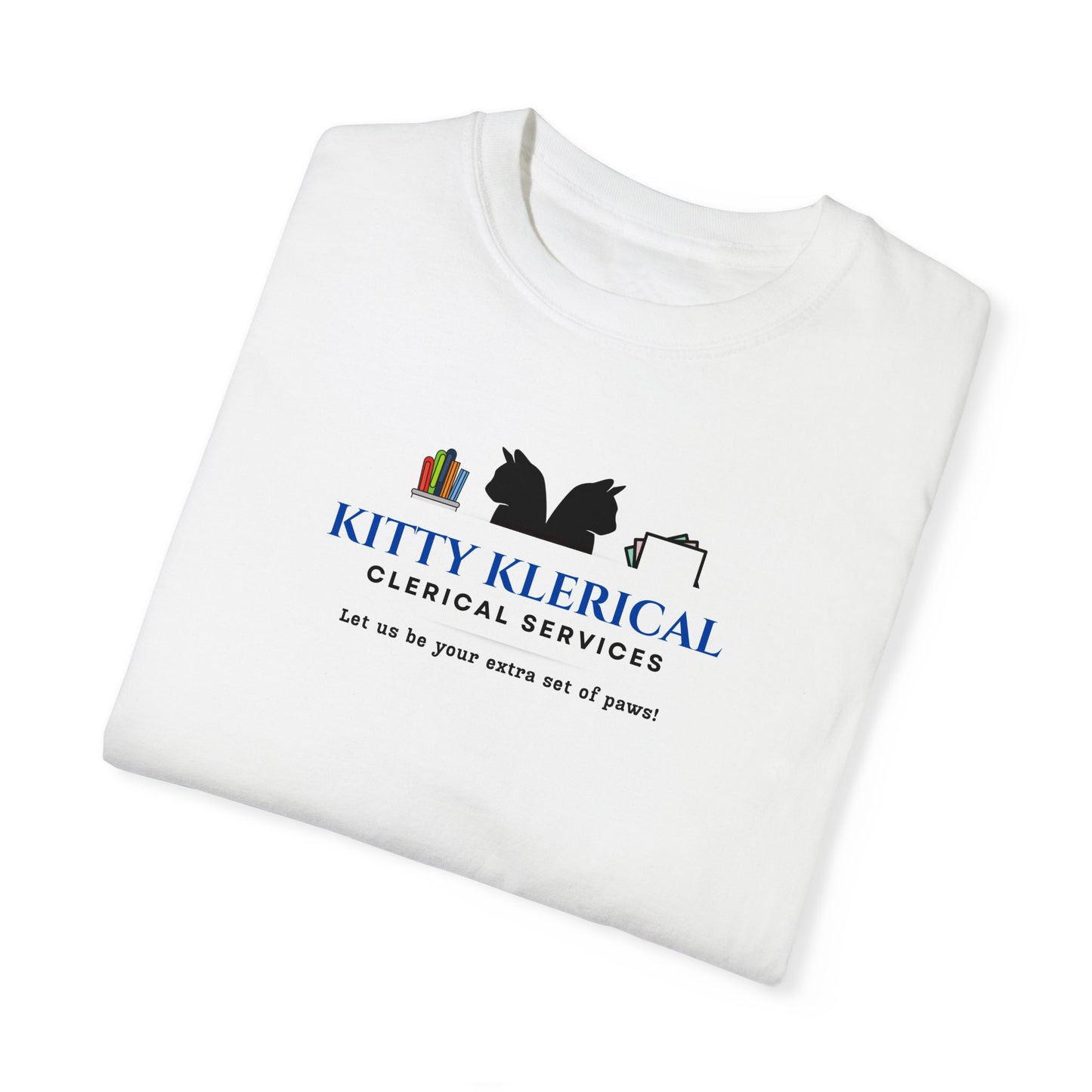 Kitty Klerical Unisex Garment - Dyed T - shirt - T - Shirt - Epileptic Al’s Shop