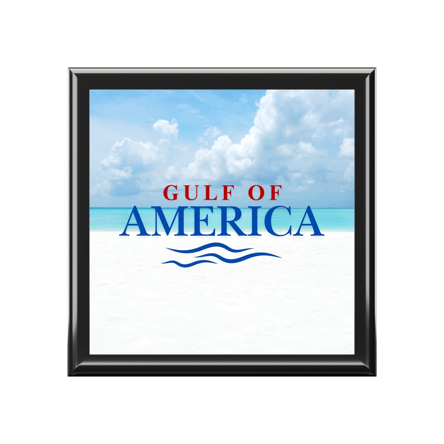 Gulf of America Beach Jewelry Box