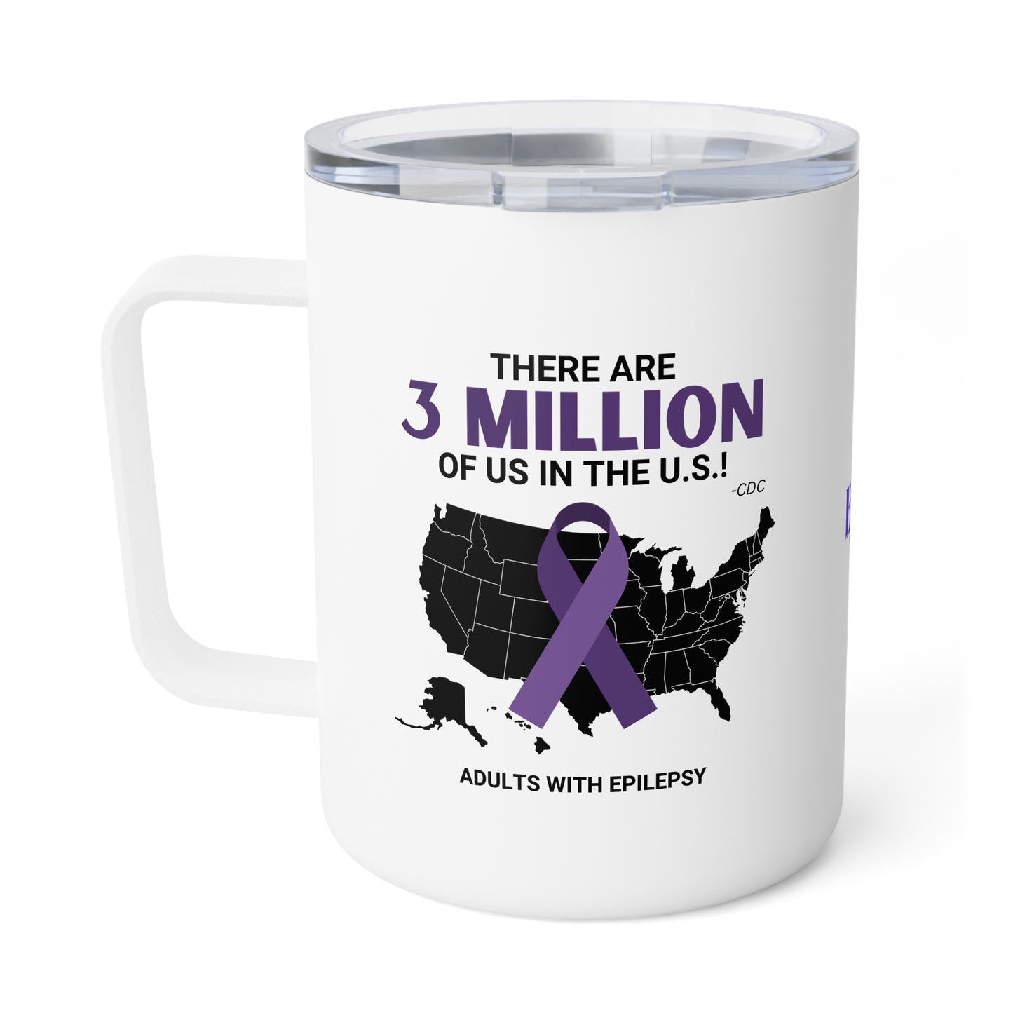 3 Million of Us Insulated Coffee Mug, 10oz