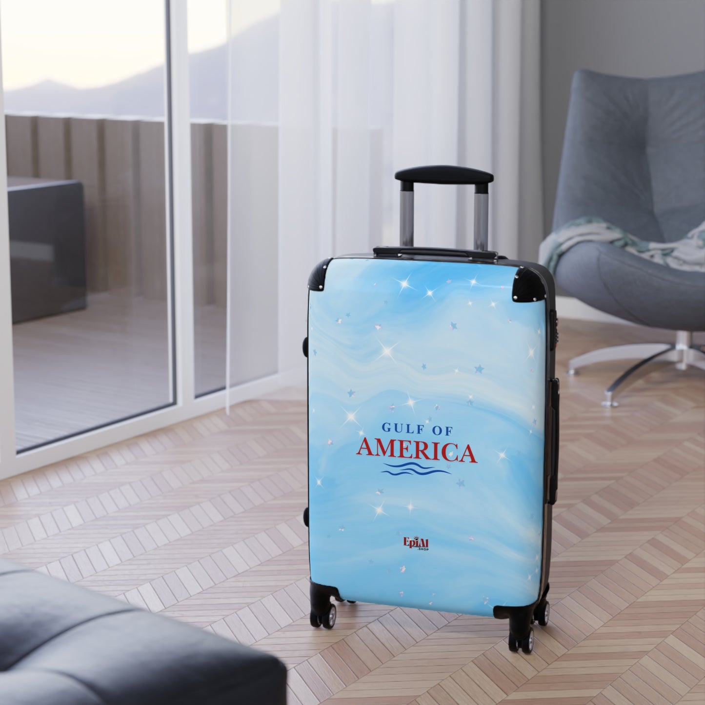 Gulf of America Suitcase