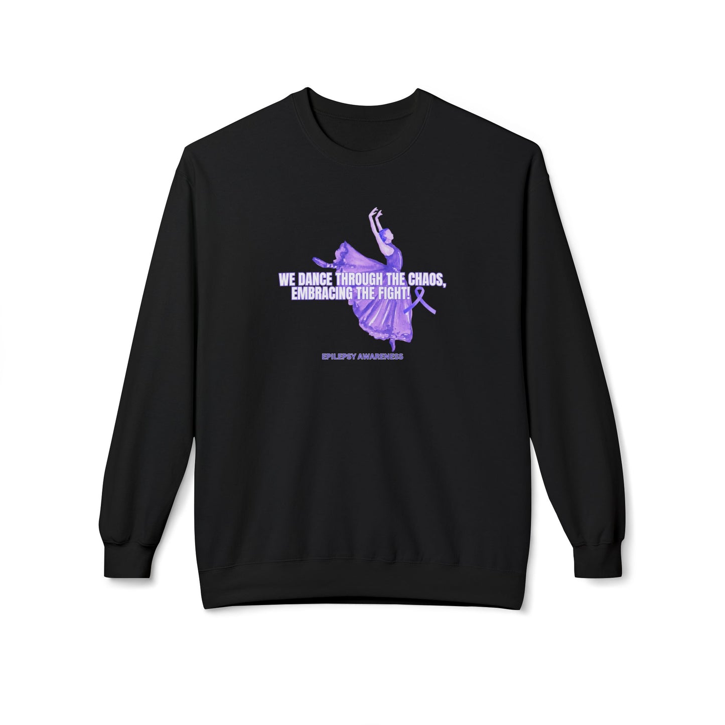 Dance Through the Chaos Softstyle Fleece Crewneck Sweatshirt