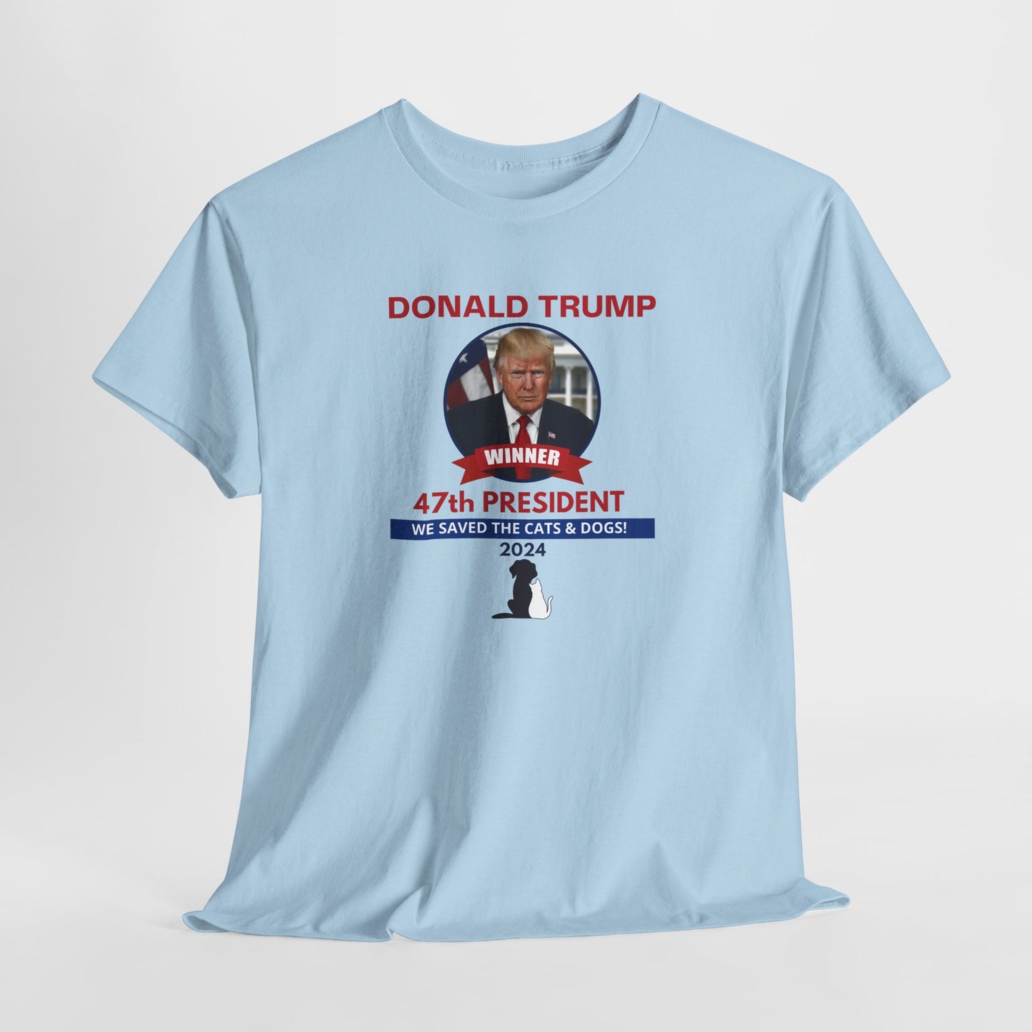 Donald Trump 47th President Unisex Heavy Cotton Tee