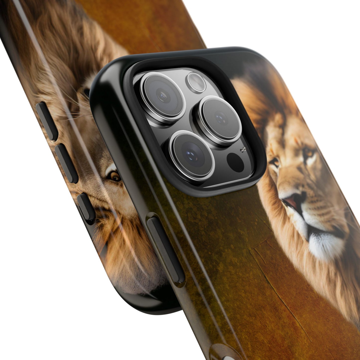 Majestic Lion Tough Phone Case - Durable Protection for Wildlife Lovers