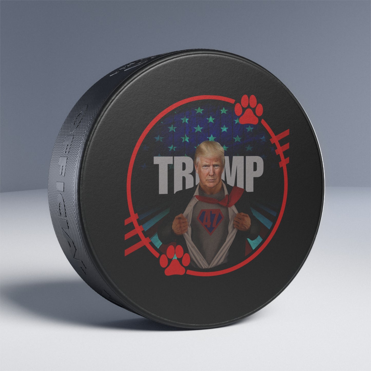 Trump 47 Hockey Puck