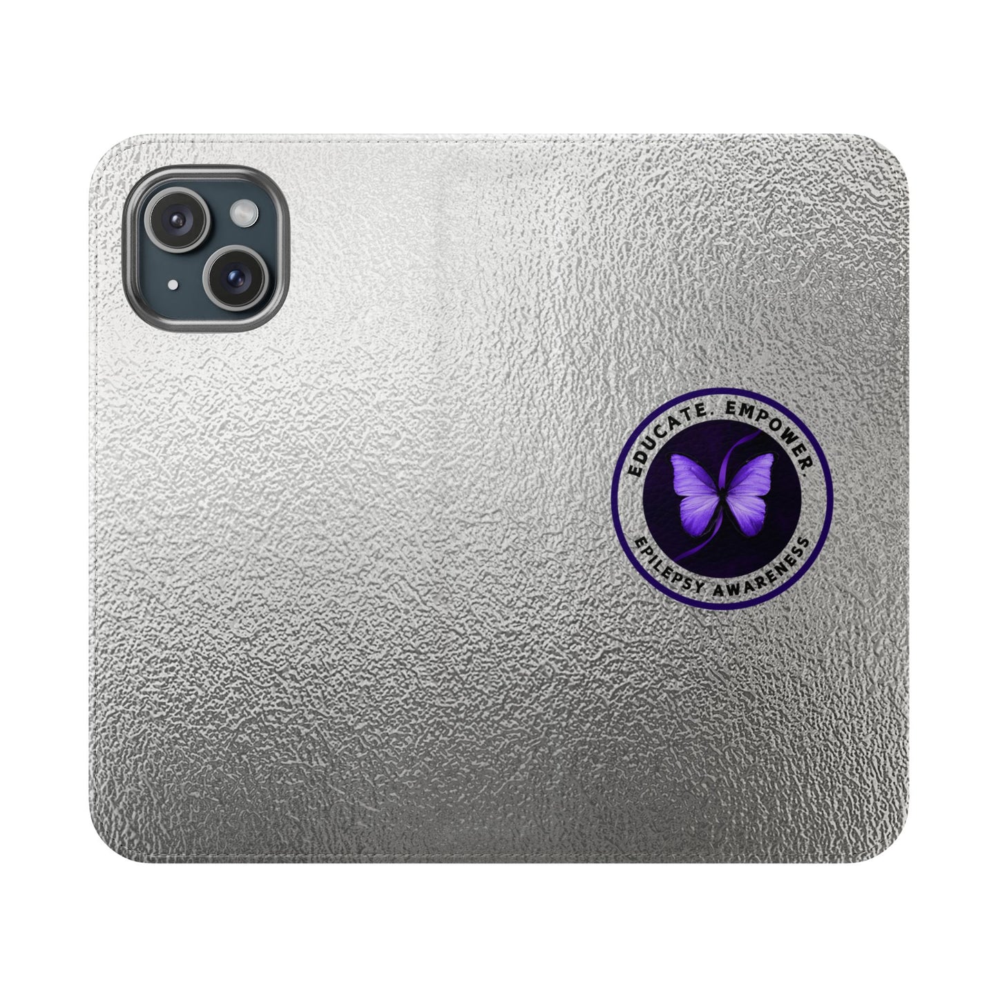 Educate Empower Epilepsy Awareness Flip Cases