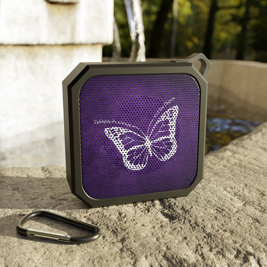 Colorful Butterfly Outdoor Bluetooth Speaker - Epilepsy Awareness