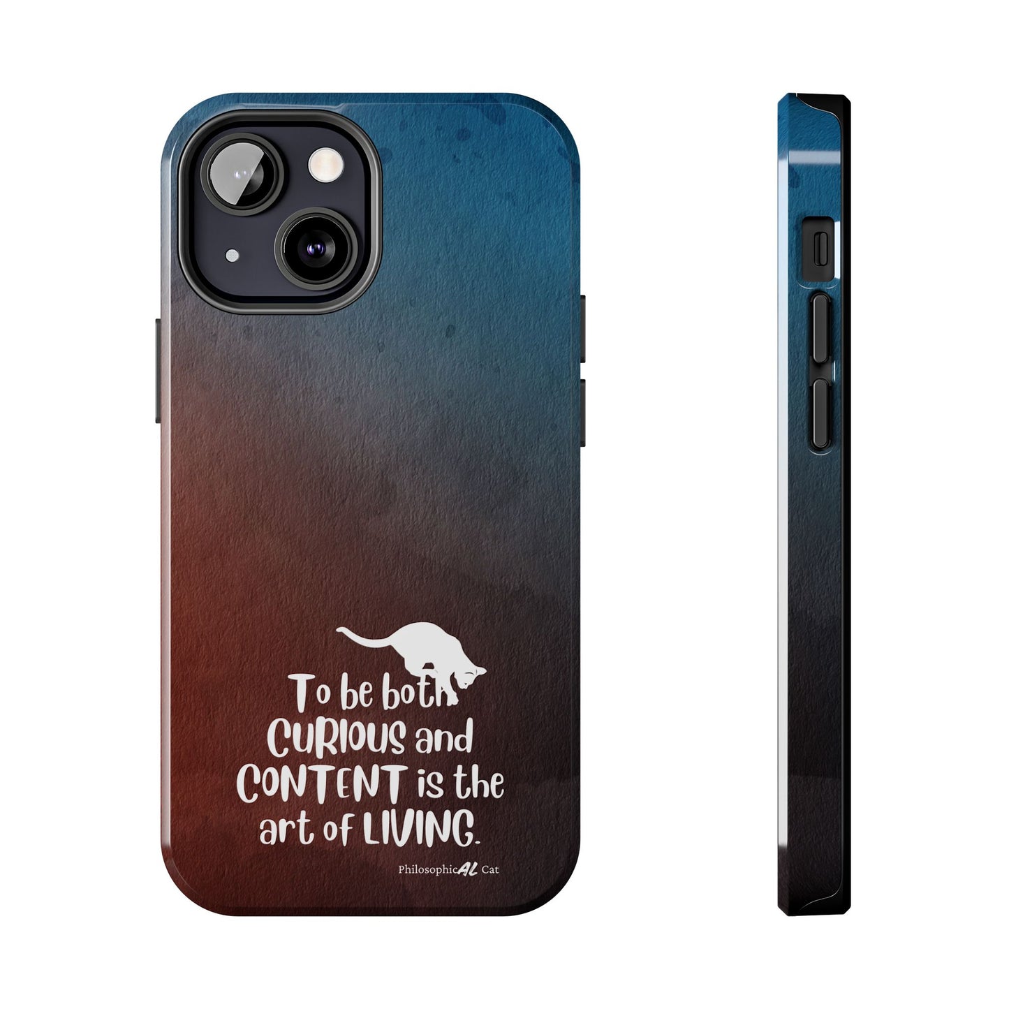 Curious & Content Tough Phone Cases