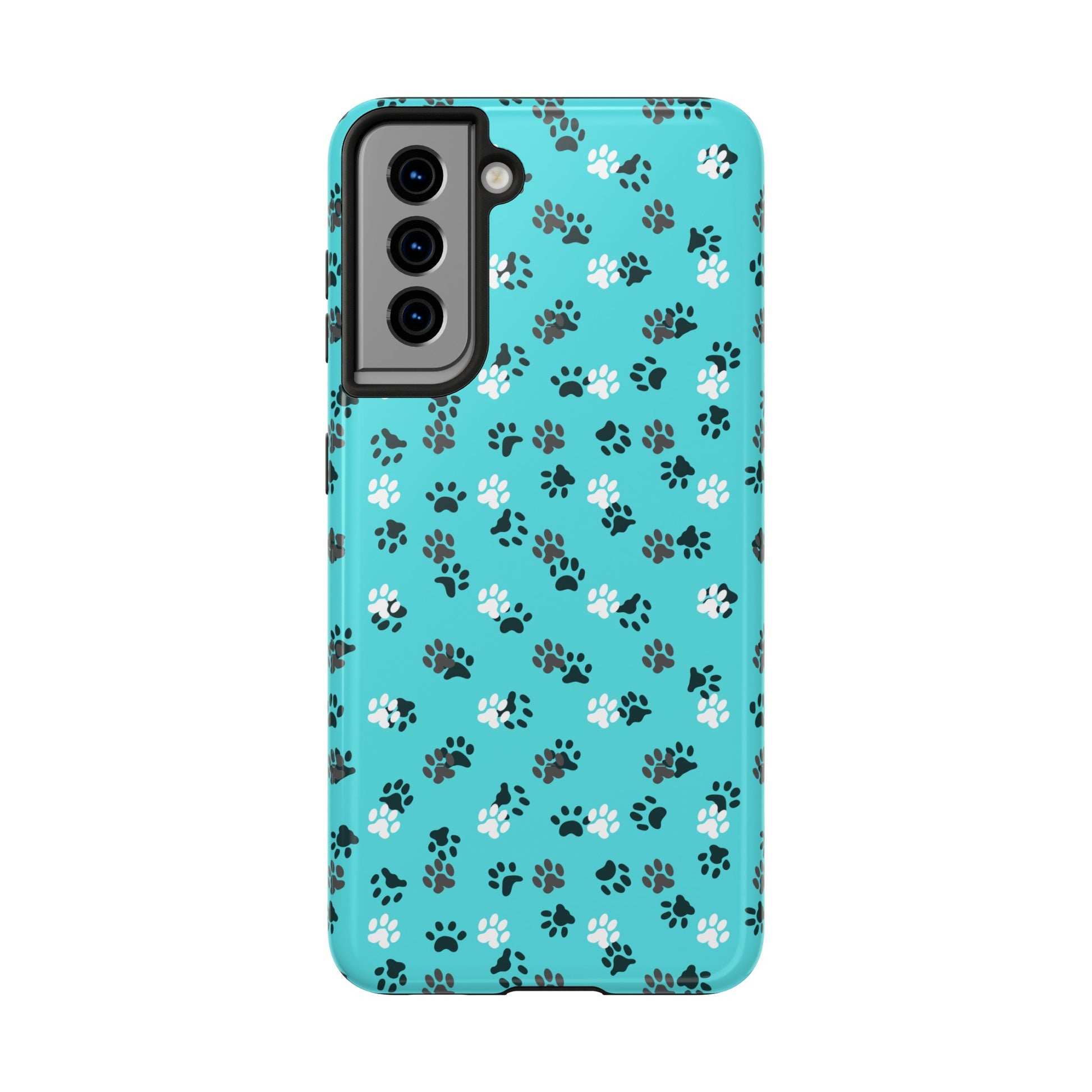 Teal Paws Tough Phone Cases - Phone Case - Epileptic Al’s Shop