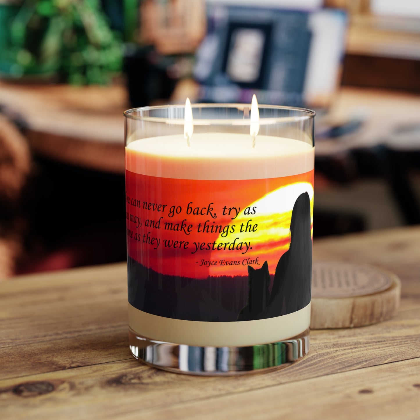 Try As You May Scented Candle - Full Glass, 11oz