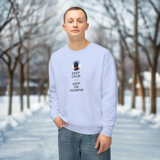 Keep Calm and Keep on Trumpin' Unisex Crewneck Sweatshirt Printify