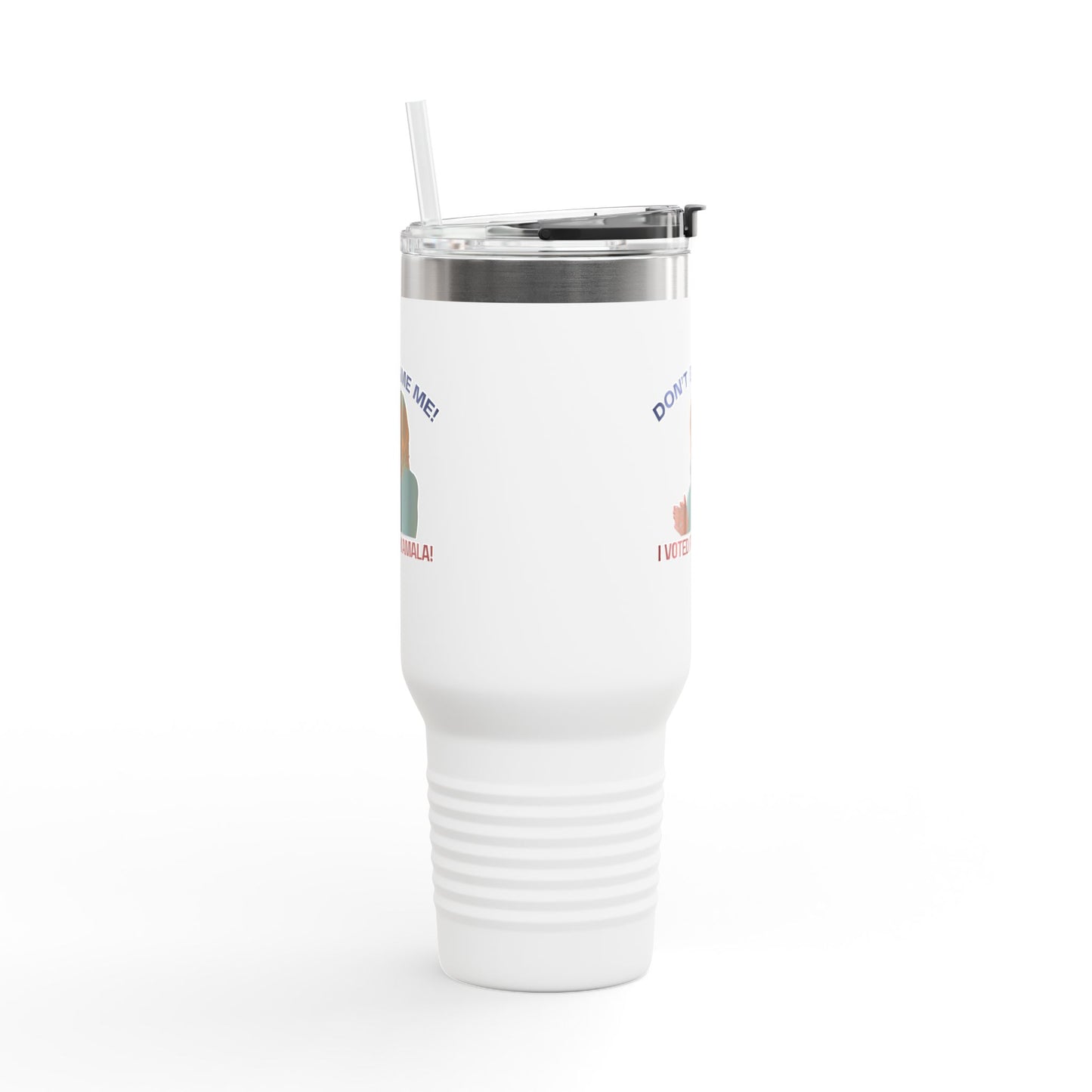 40oz Insulated Travel Mug - 'I Voted for Kamala!'