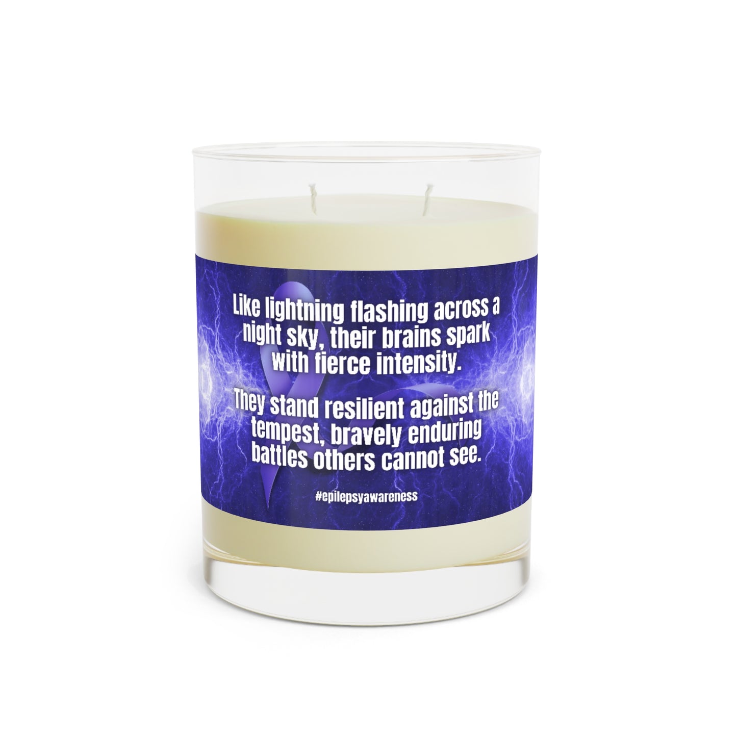 Resilient Against the Tempest Scented Candle - Full Glass, 11oz