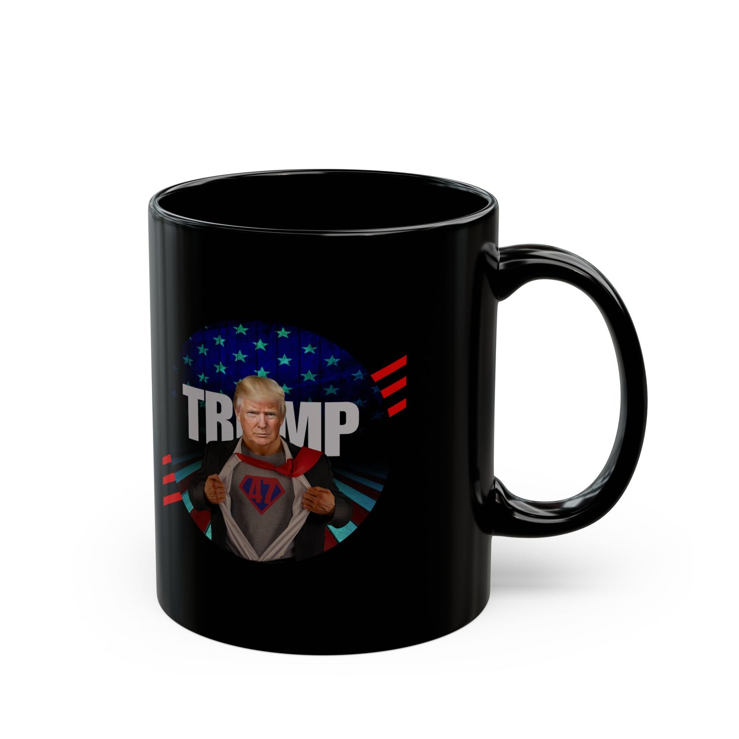 Trump is Back 47 Black Mug (11oz, 15oz)