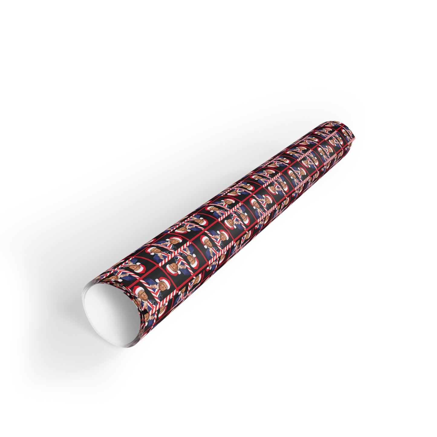 Santa Trump Gift Wrapping Paper Rolls, 1pc