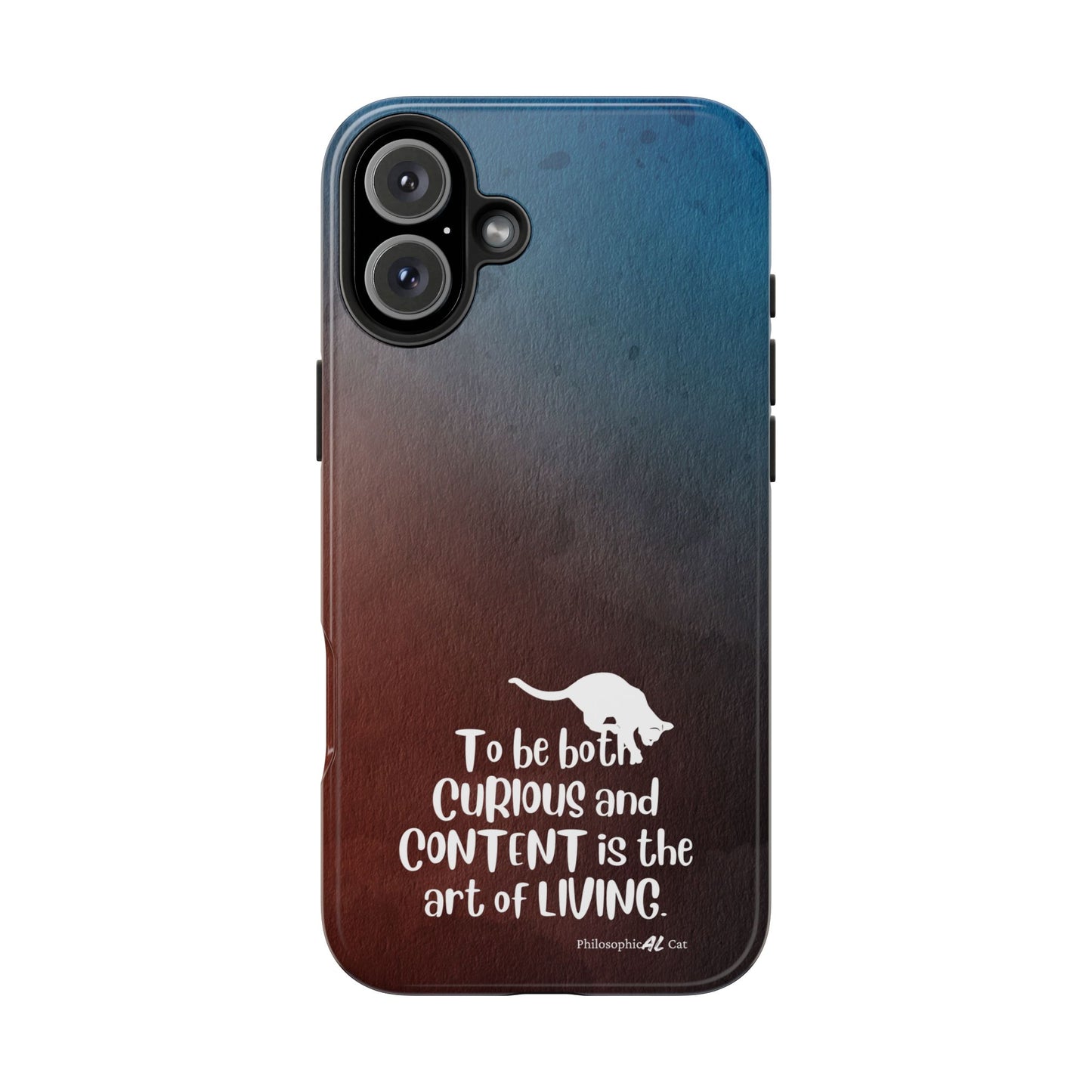 Curious & Content Tough Phone Cases