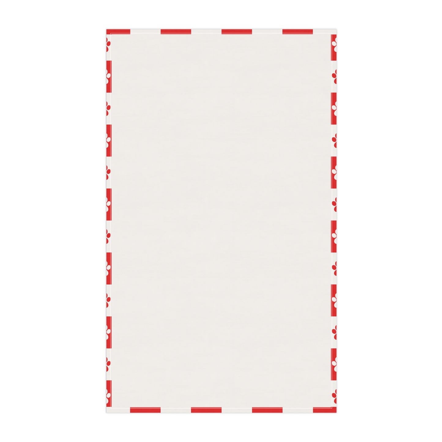 Red & White Paws Tea Towels (cotton, poly)