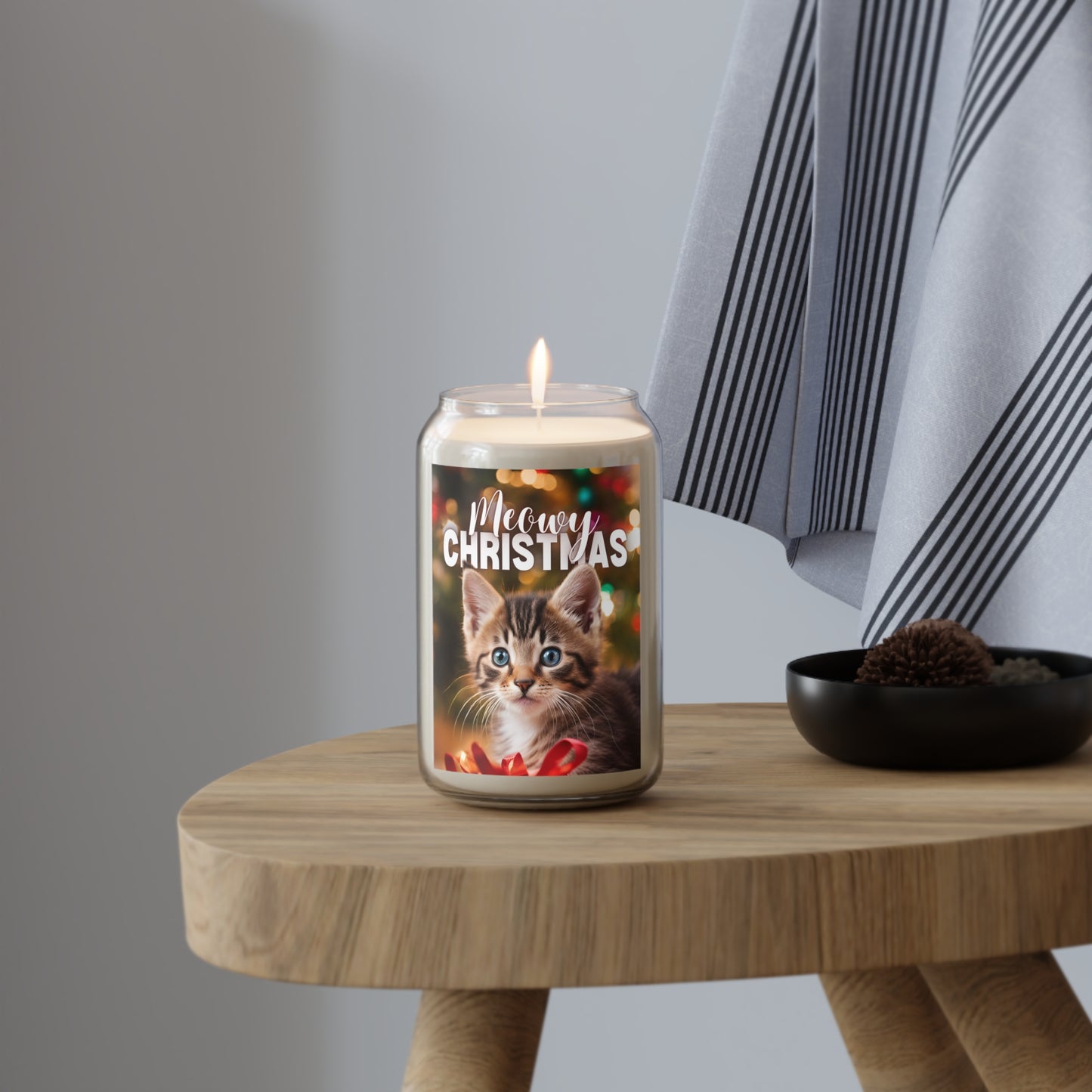 Kittenly Christmas Scented Candle, 13.75oz