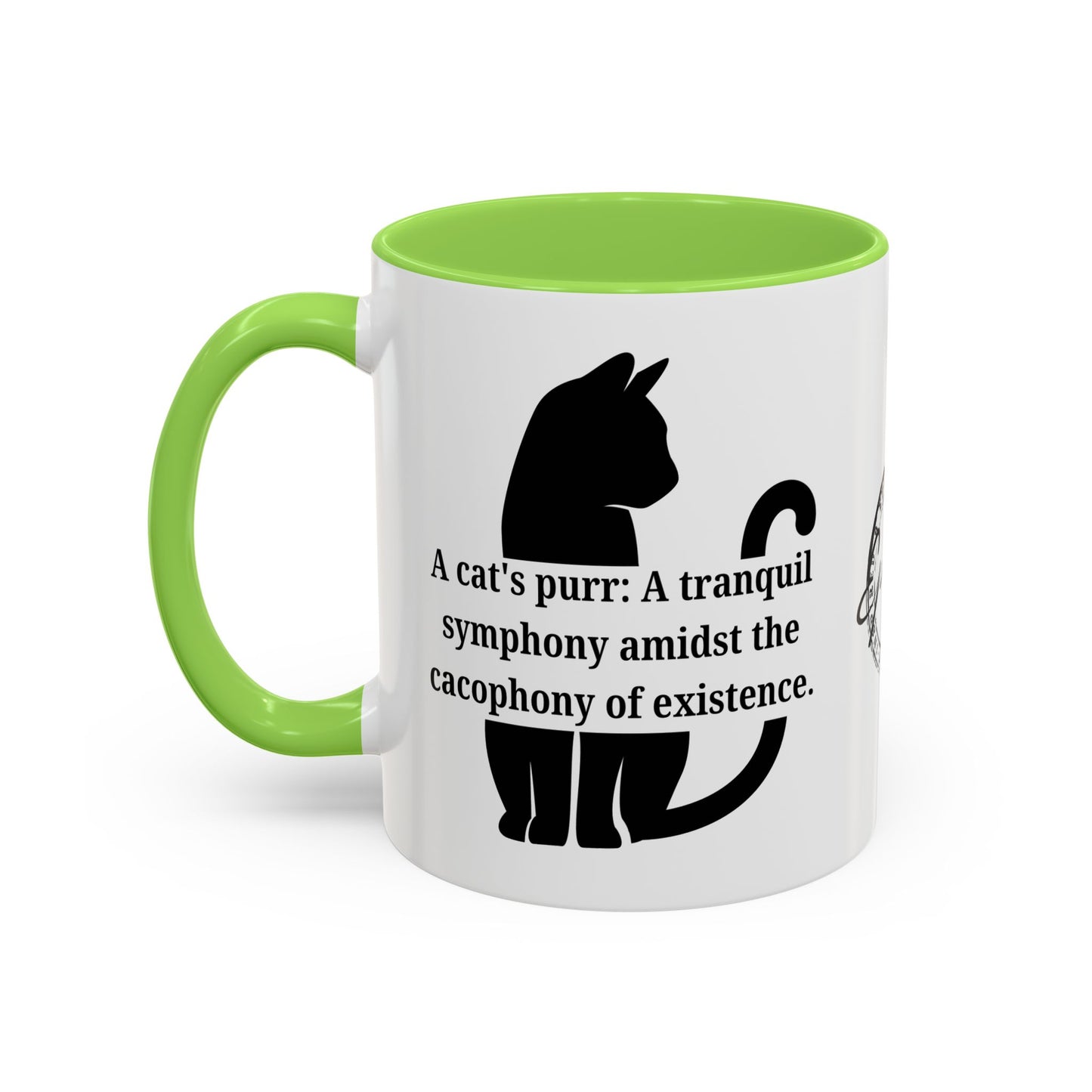 Purr Prose: Cacophony of Life Colorful Mugs (11oz, 15oz)