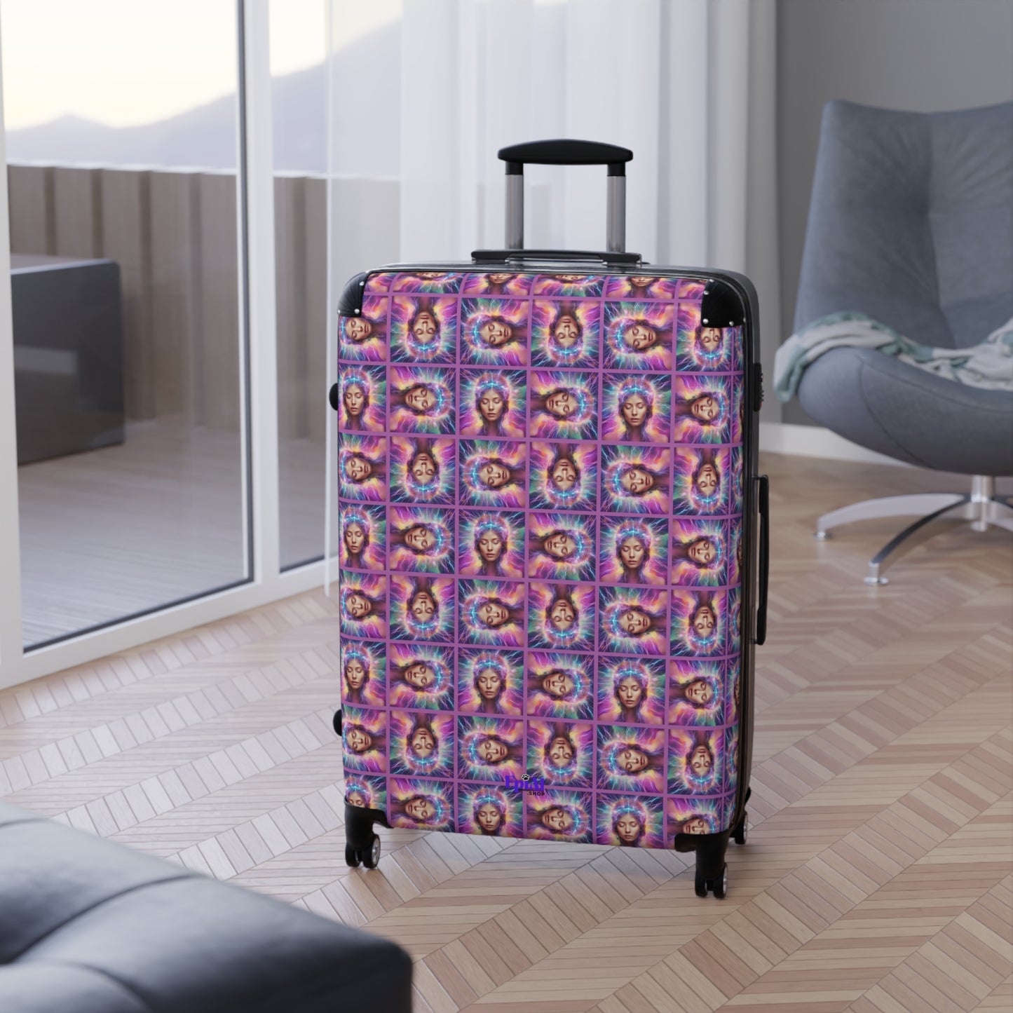 Beautiful Brain Epilepsy Awareness Suitcase