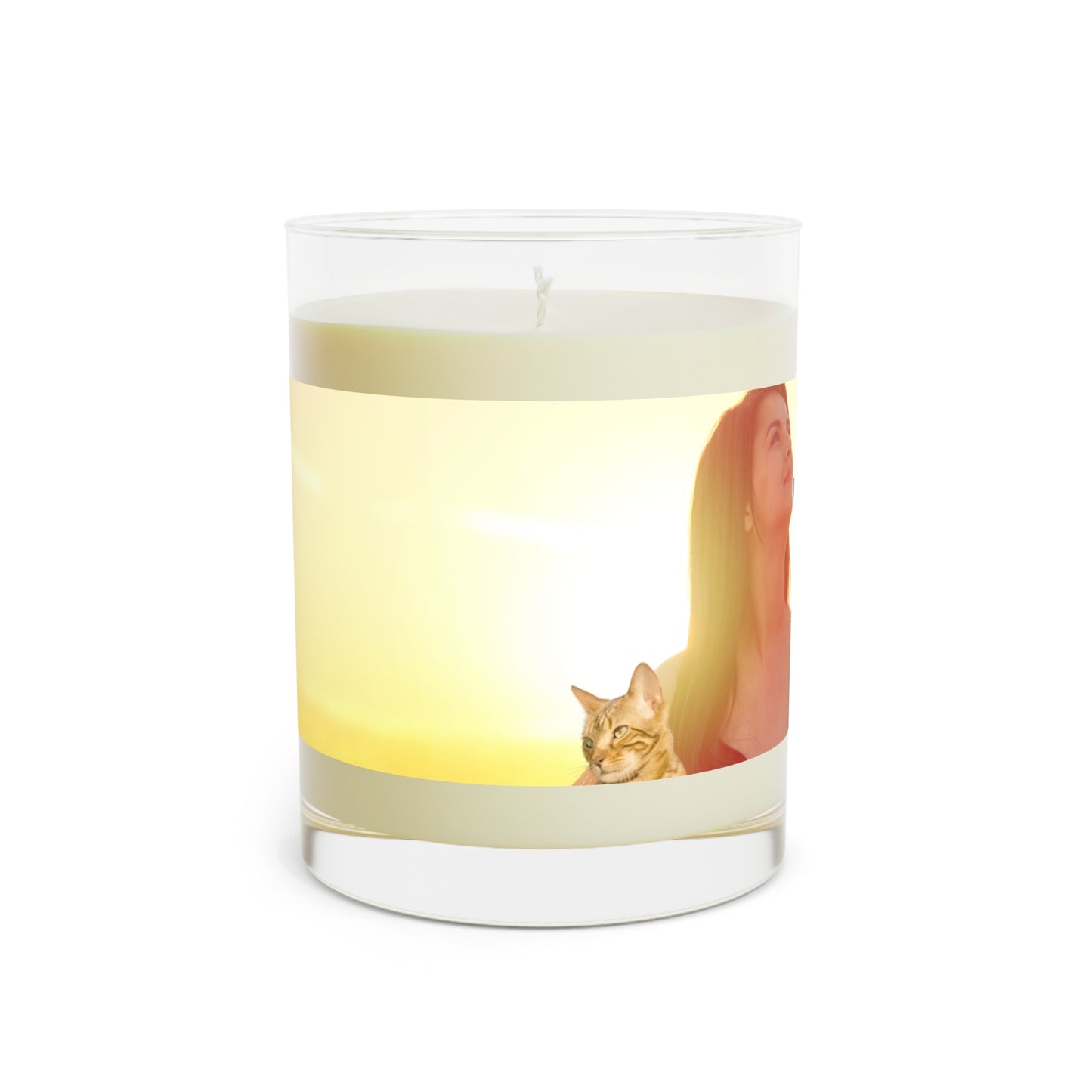 Don't Look Around - Look Up Scented Candle - Full Glass, 11oz