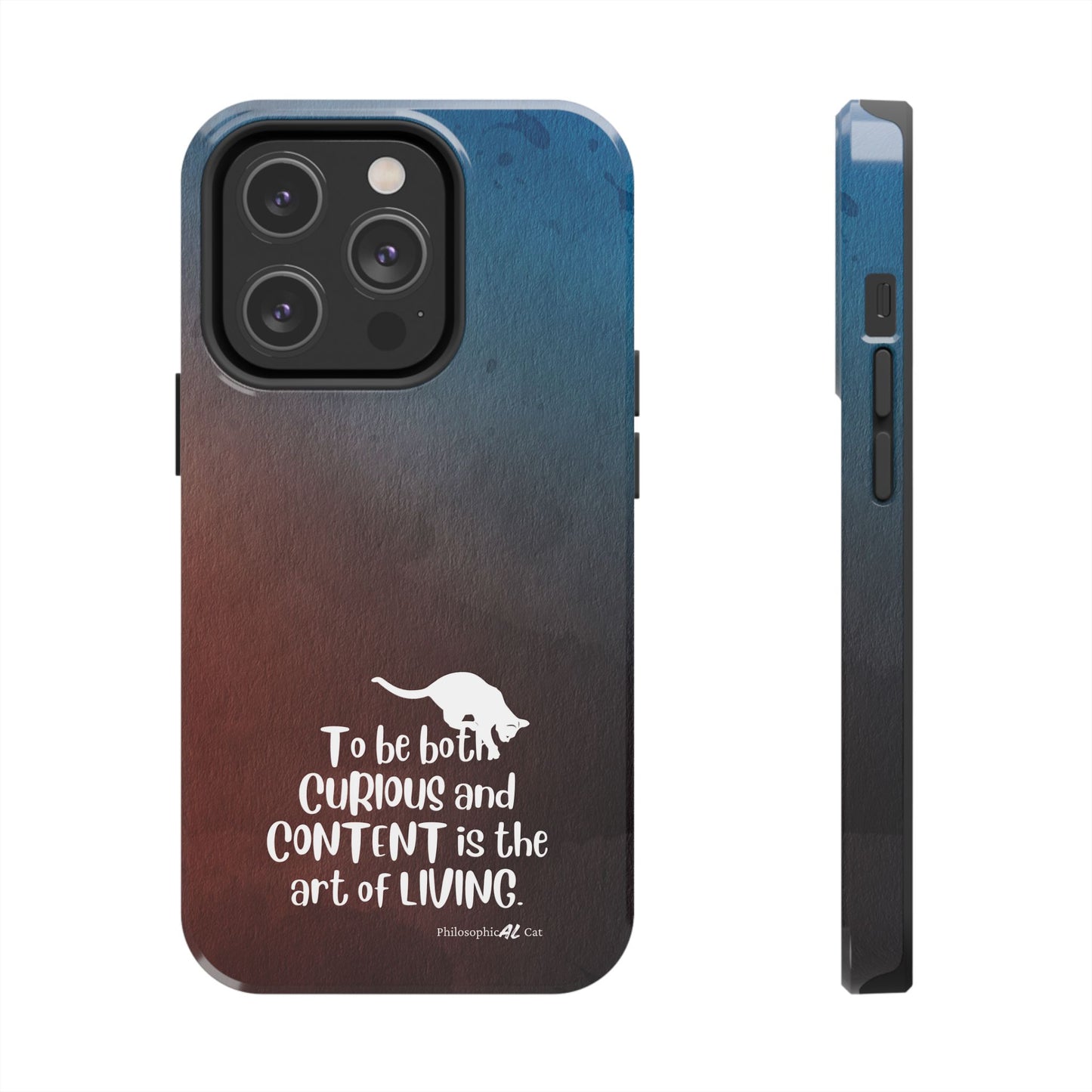 Curious & Content Tough Phone Cases