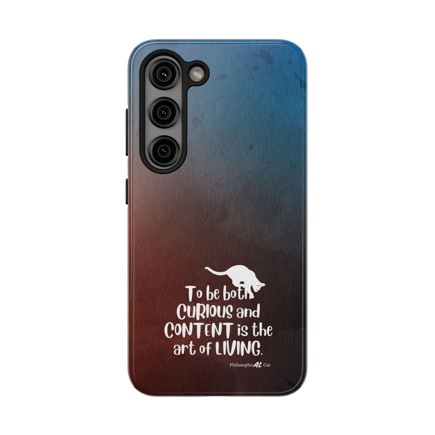 Curious & Content Tough Phone Cases