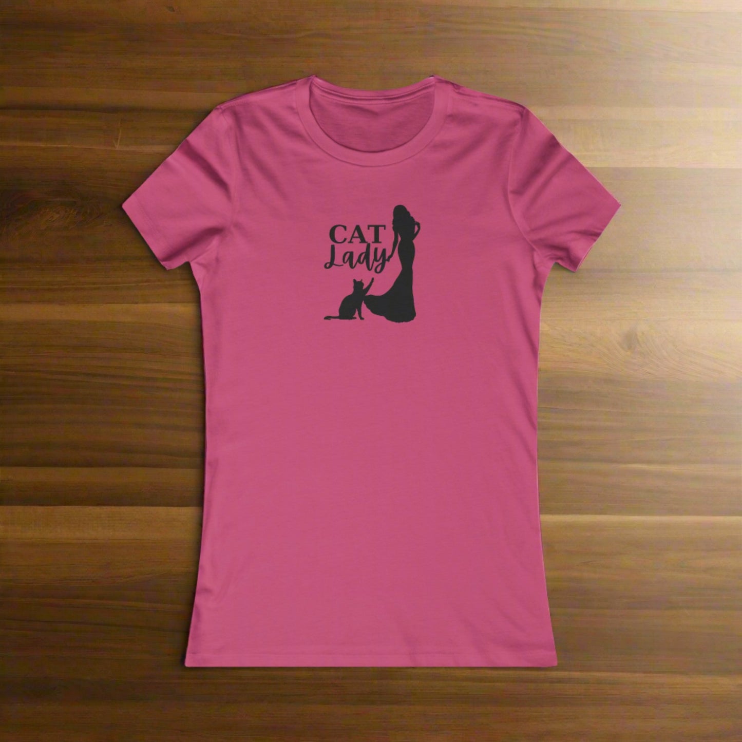 Cat Lady Women's Favorite Tee - T - Shirt - Epileptic Al’s Shop