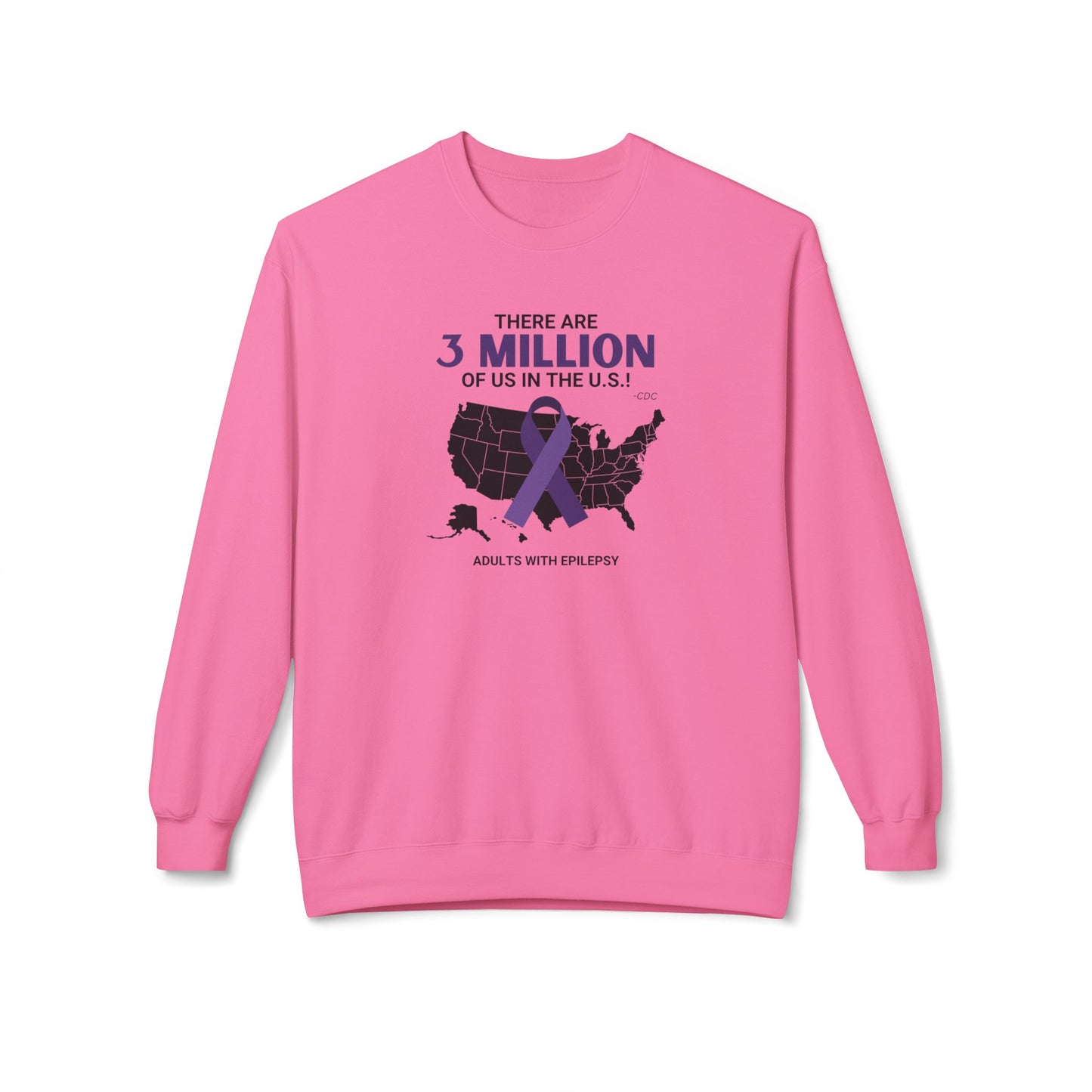 3 Million of Us Softstyle Fleece Crewneck Sweatshirt