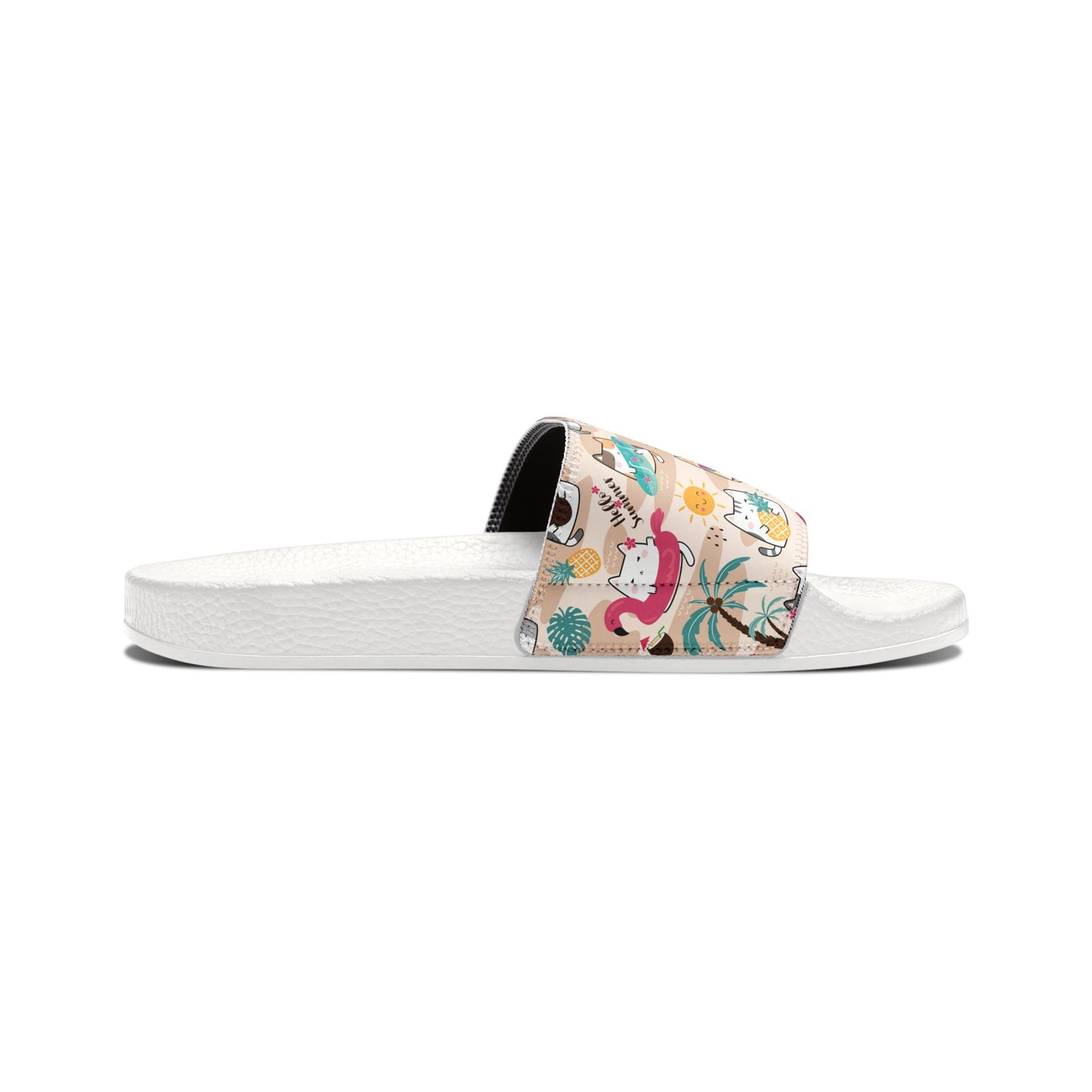 Happy Kitty Youth Removable - Strap Sandals - Shoes - Epileptic Al’s Shop