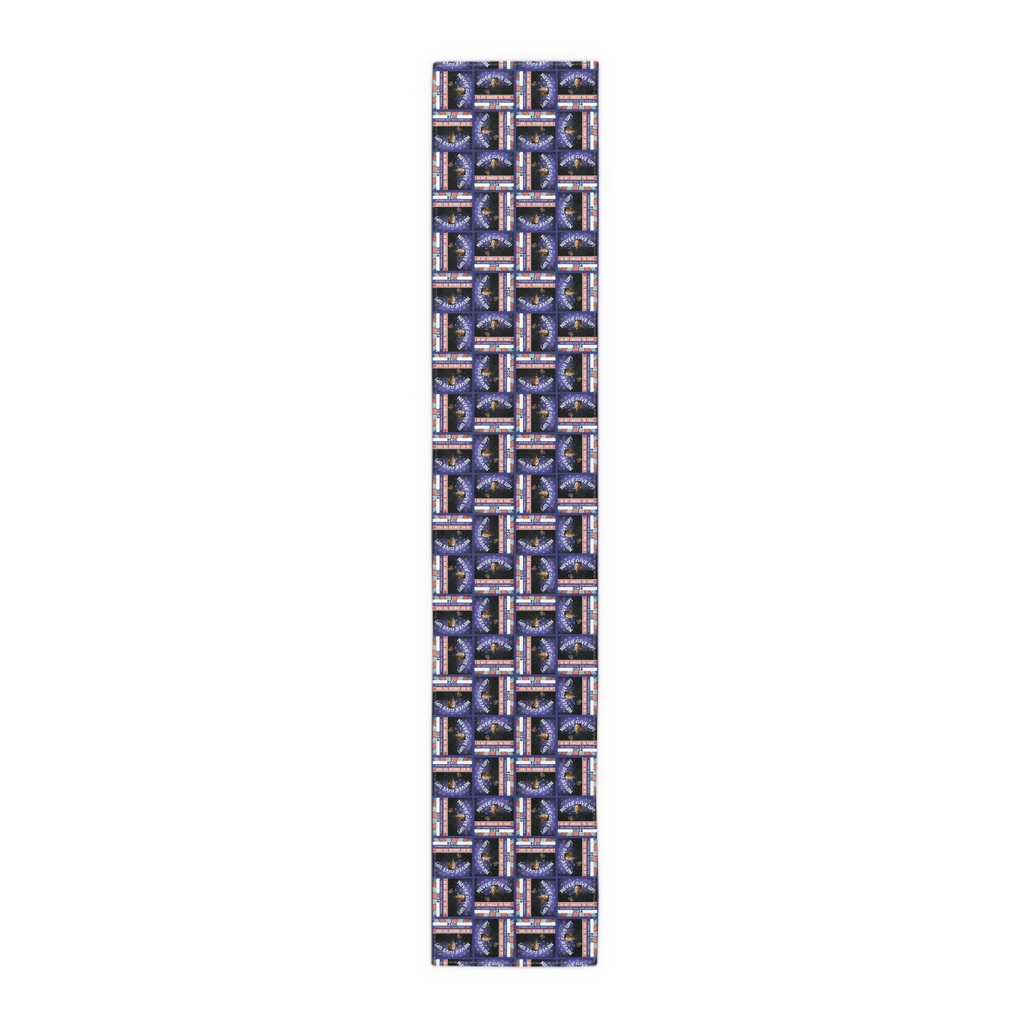 Kamala - Never Give Up Table Runner (Cotton, Poly)