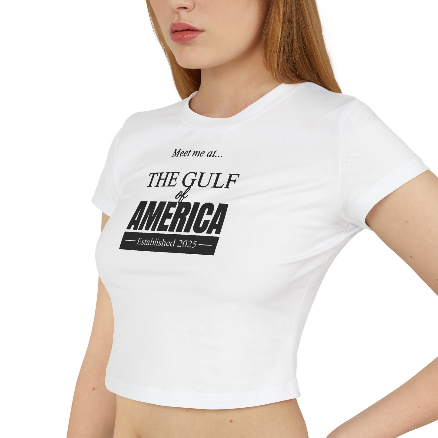 The Gulf of America Women's Baby Tee