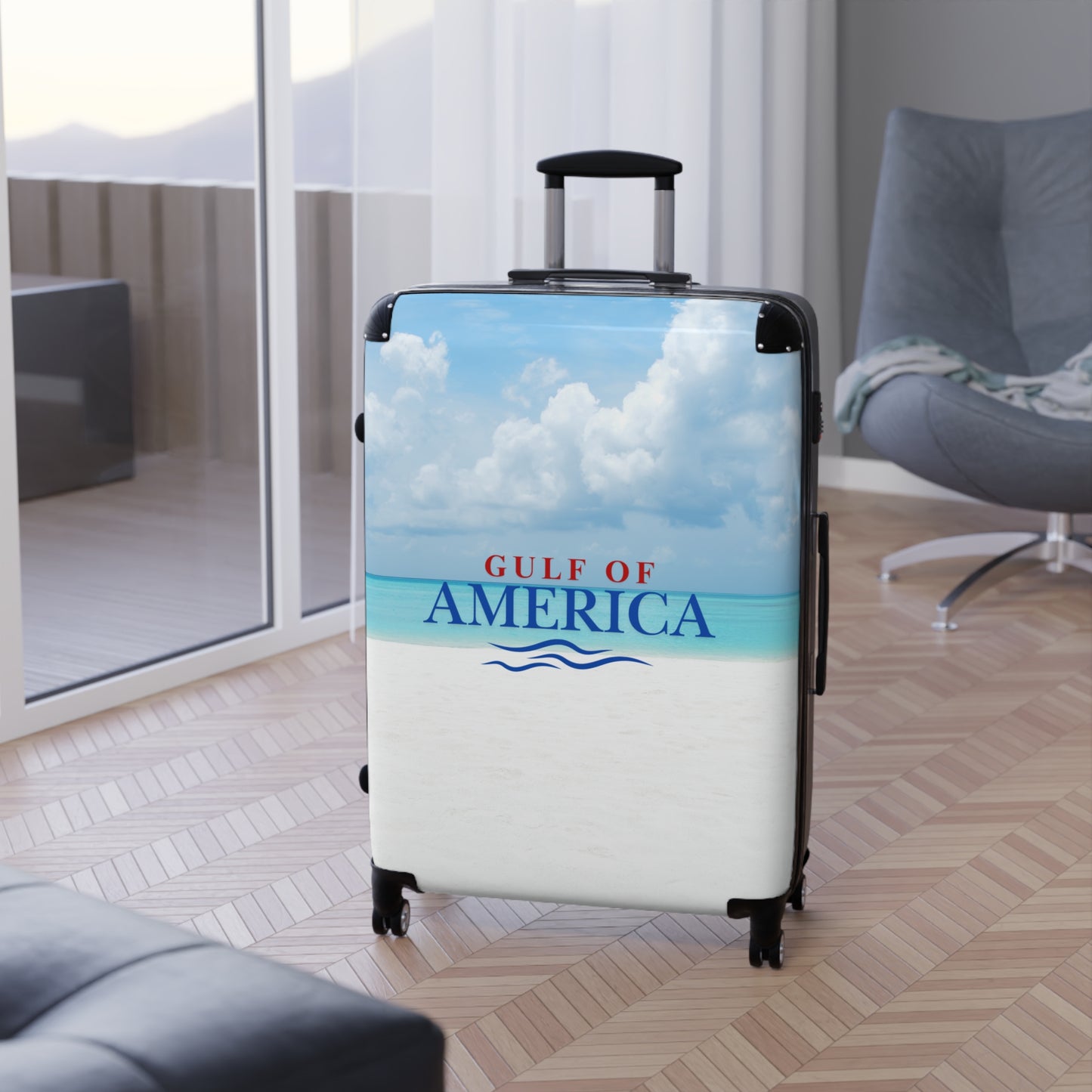 Gulf of America Beach Suitcase