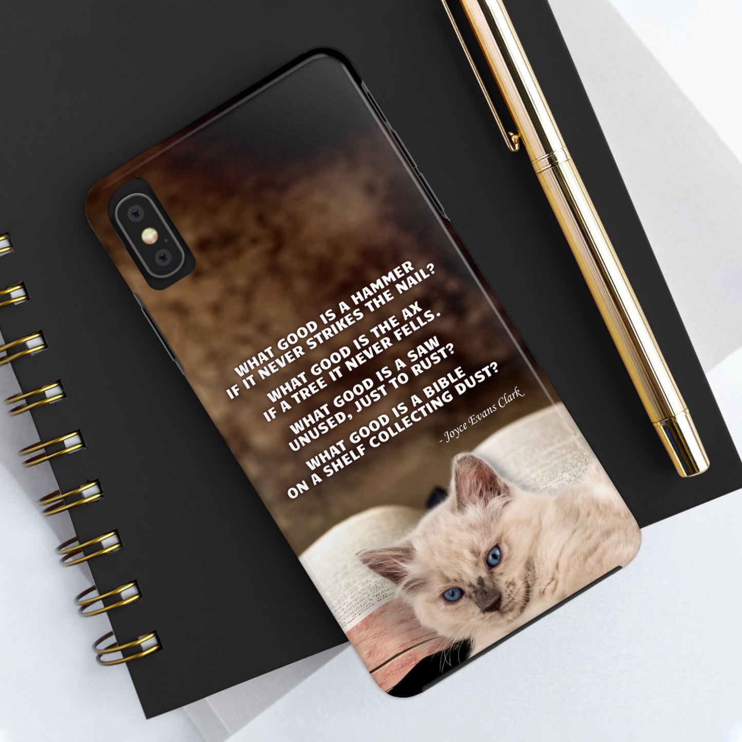 Dusty Bible Tough Phone Cases