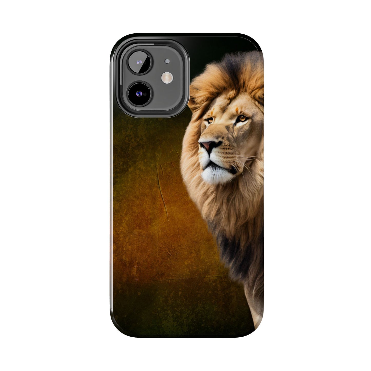 Majestic Lion Tough Phone Case - Durable Protection for Wildlife Lovers