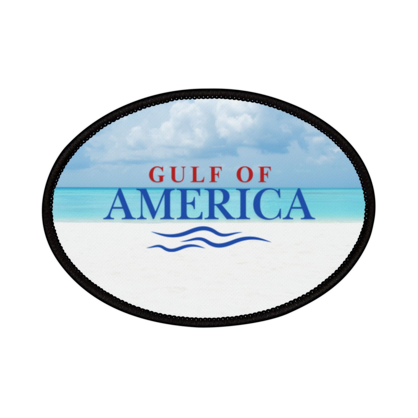 Gulf of America Iron-On Patch for Beach Lovers