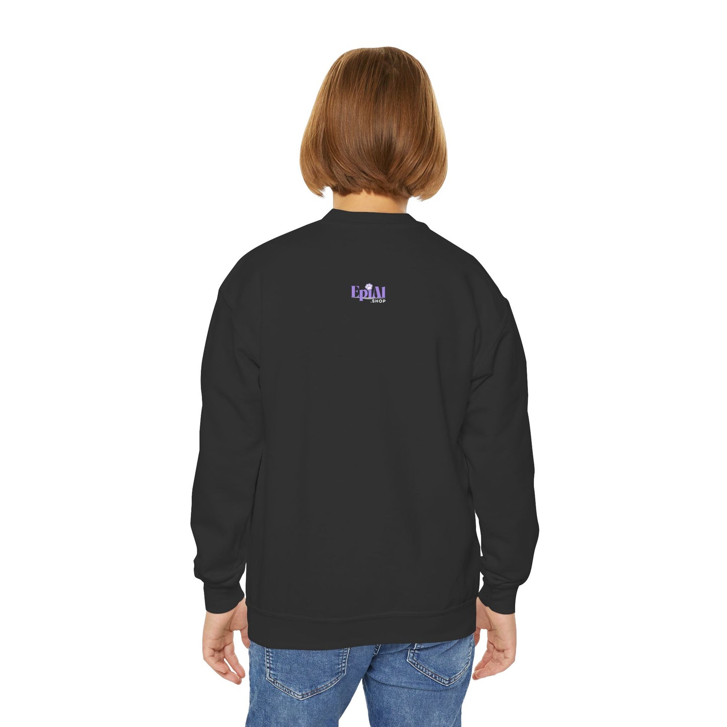 456,000 of Us Epilepsy Awareness Youth Crewneck Sweatshirt