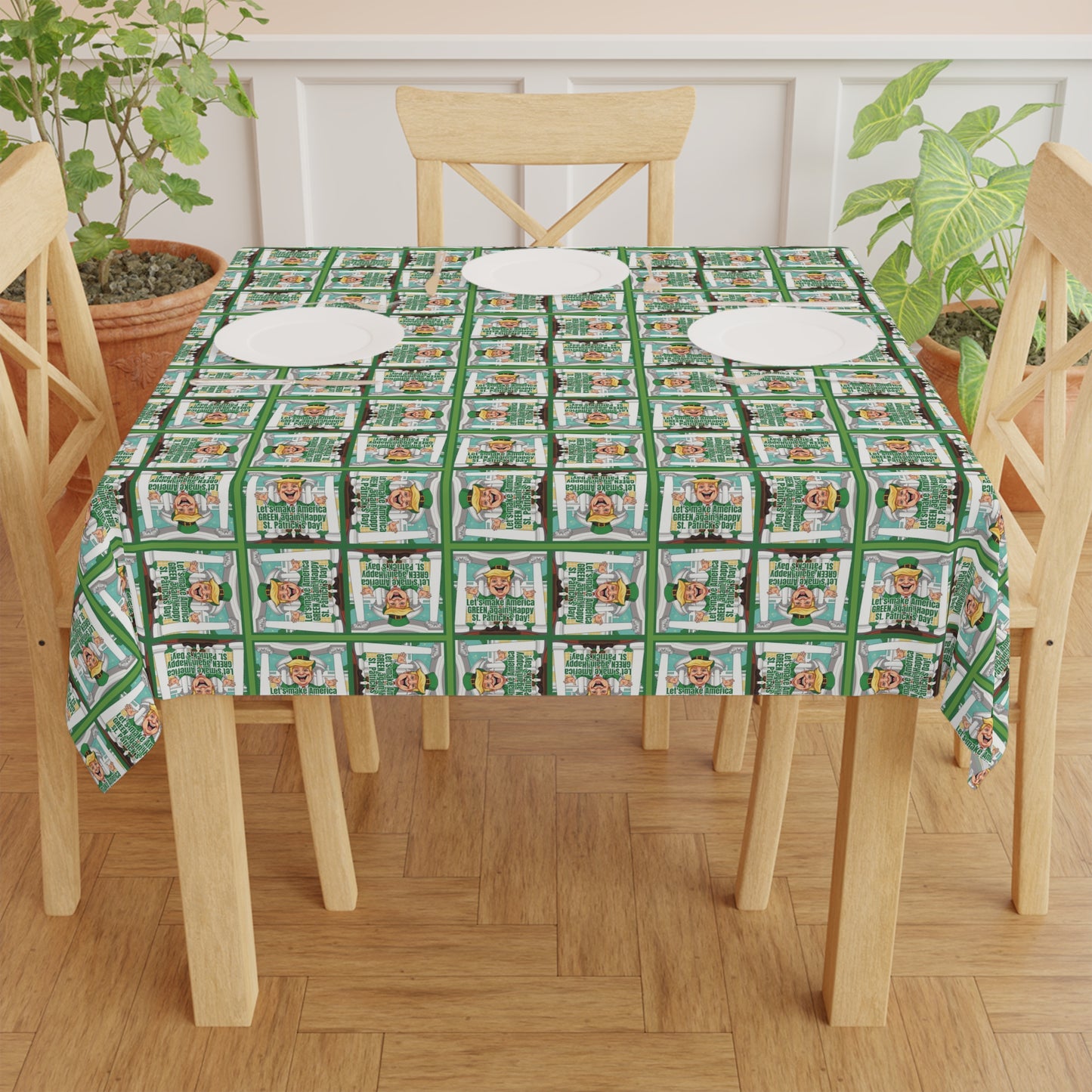 Trump Make America Green Again Tablecloth