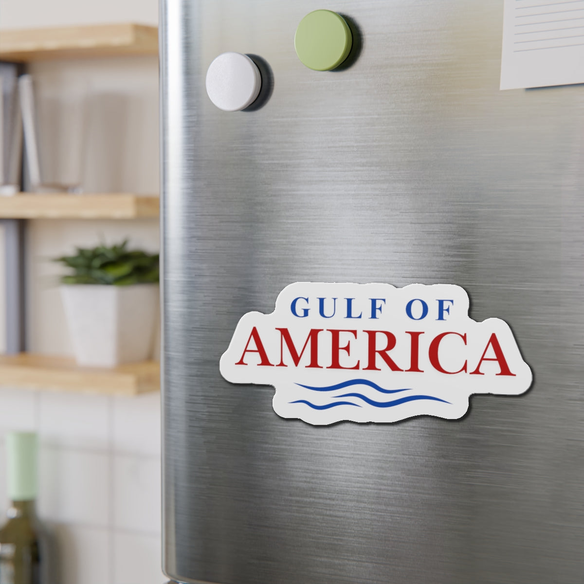 Gulf of America Die-Cut Magnets