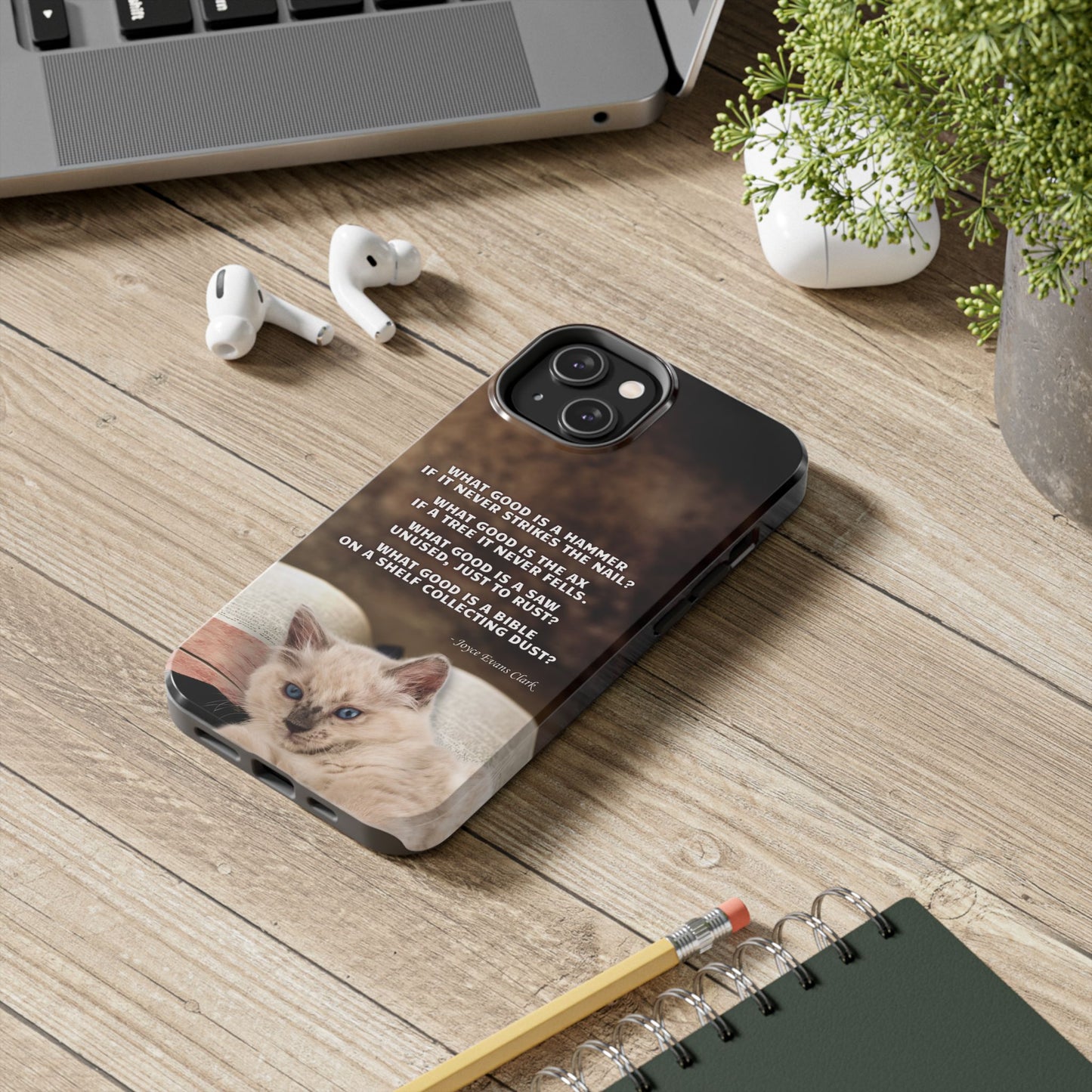 Dusty Bible Tough Phone Cases