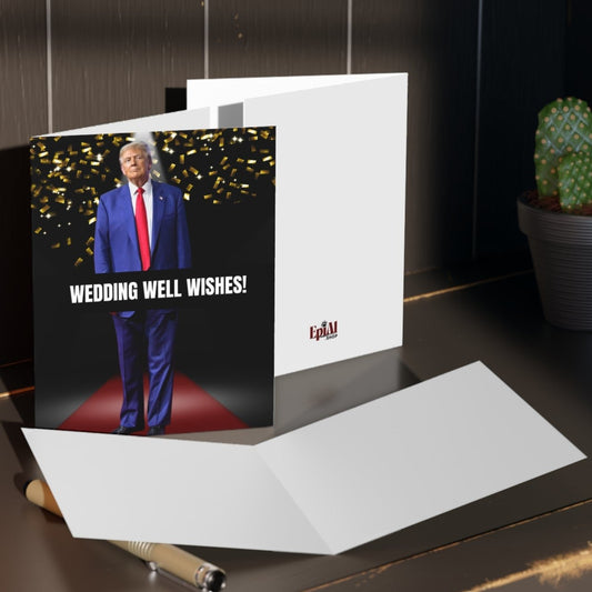 Donald Trump Wedding Greeting Cards (8, 16, and 24 pcs)