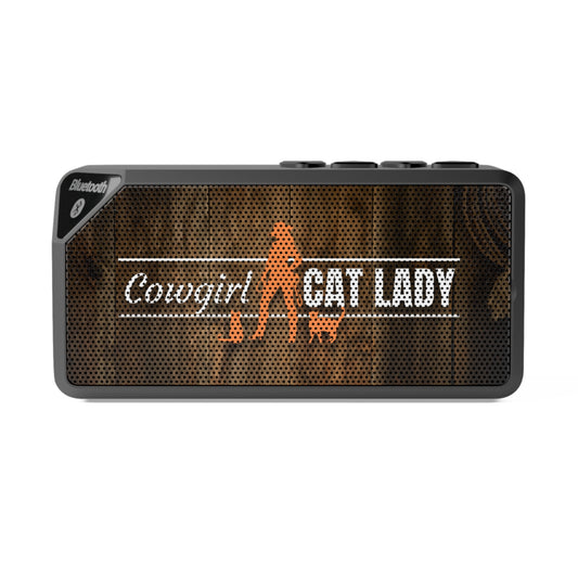 Cowgirl Cat Lady Jabba Bluetooth Speaker