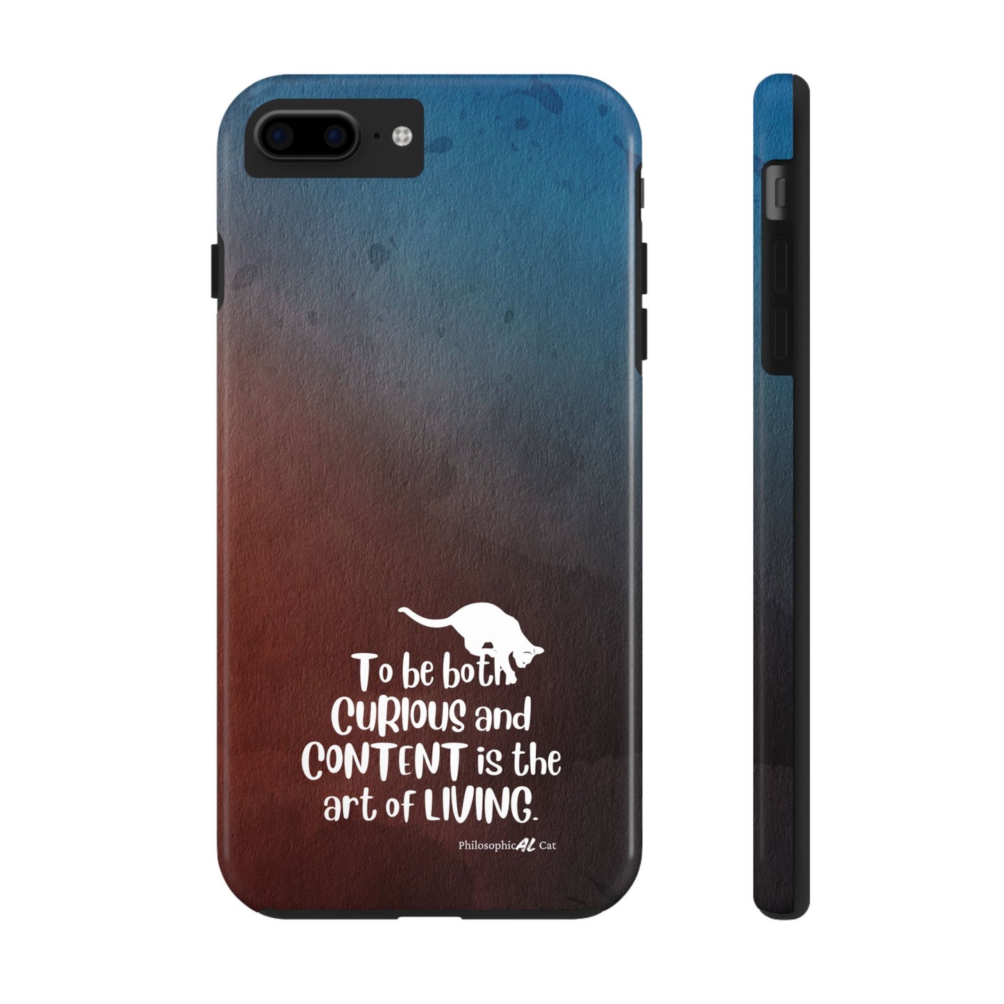 Curious & Content Tough Phone Cases