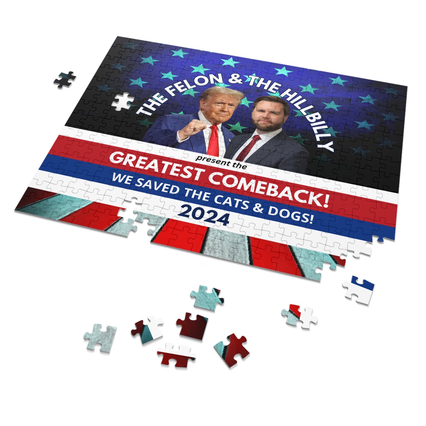 Felon & Hillbilly Comeback Jigsaw Puzzle (30, 110, 252, 500 Piece)