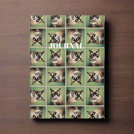 Grumpy Cat Hardcover Journal - Perfect for Pet Lovers & Journal Enthusiasts