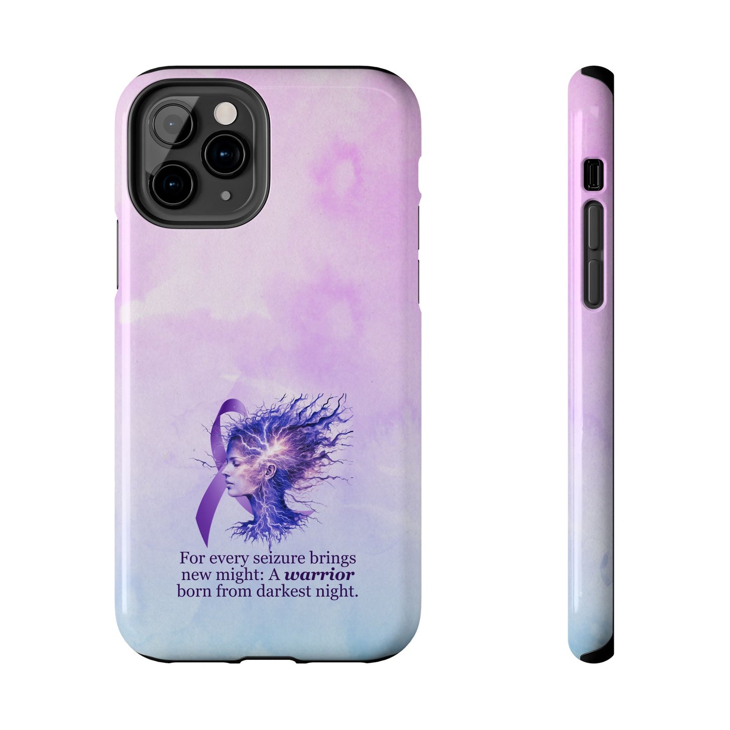 A Warrior is Born Tough Phone Cases