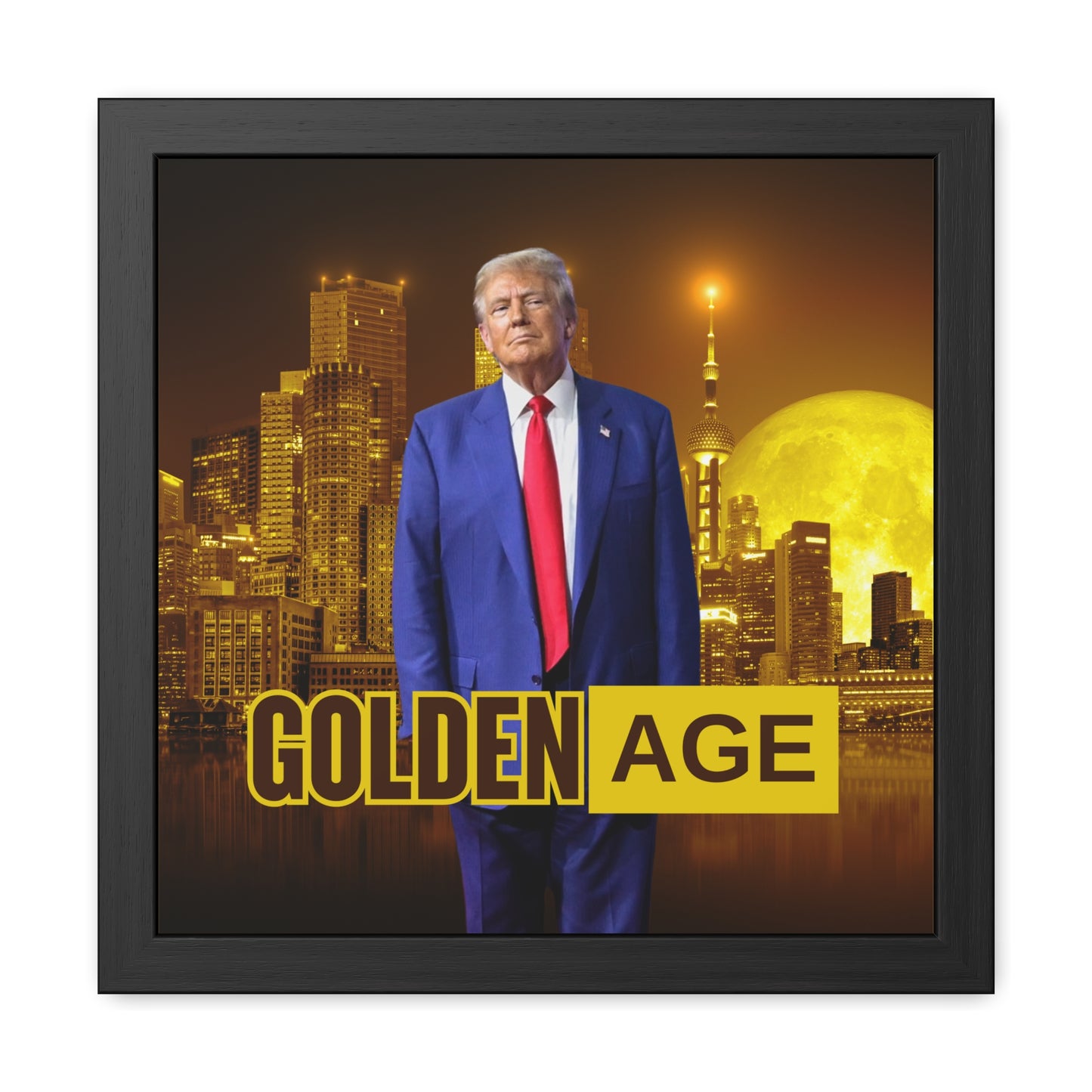 Trump Golden Age Framed Posters