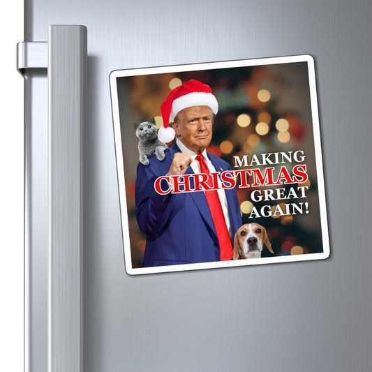 Making Christmas Great Again Magnets