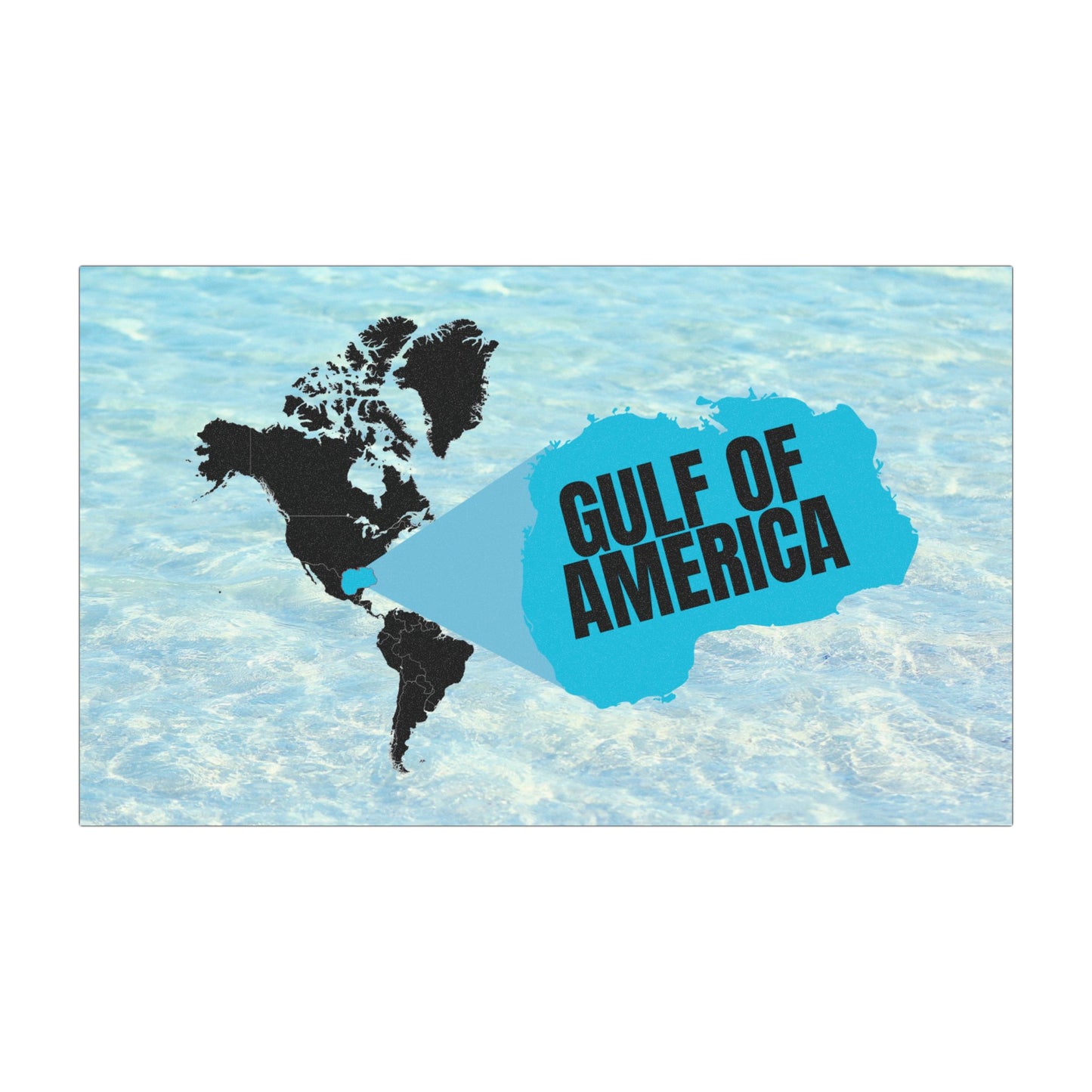 Gulf of America Car Magnet