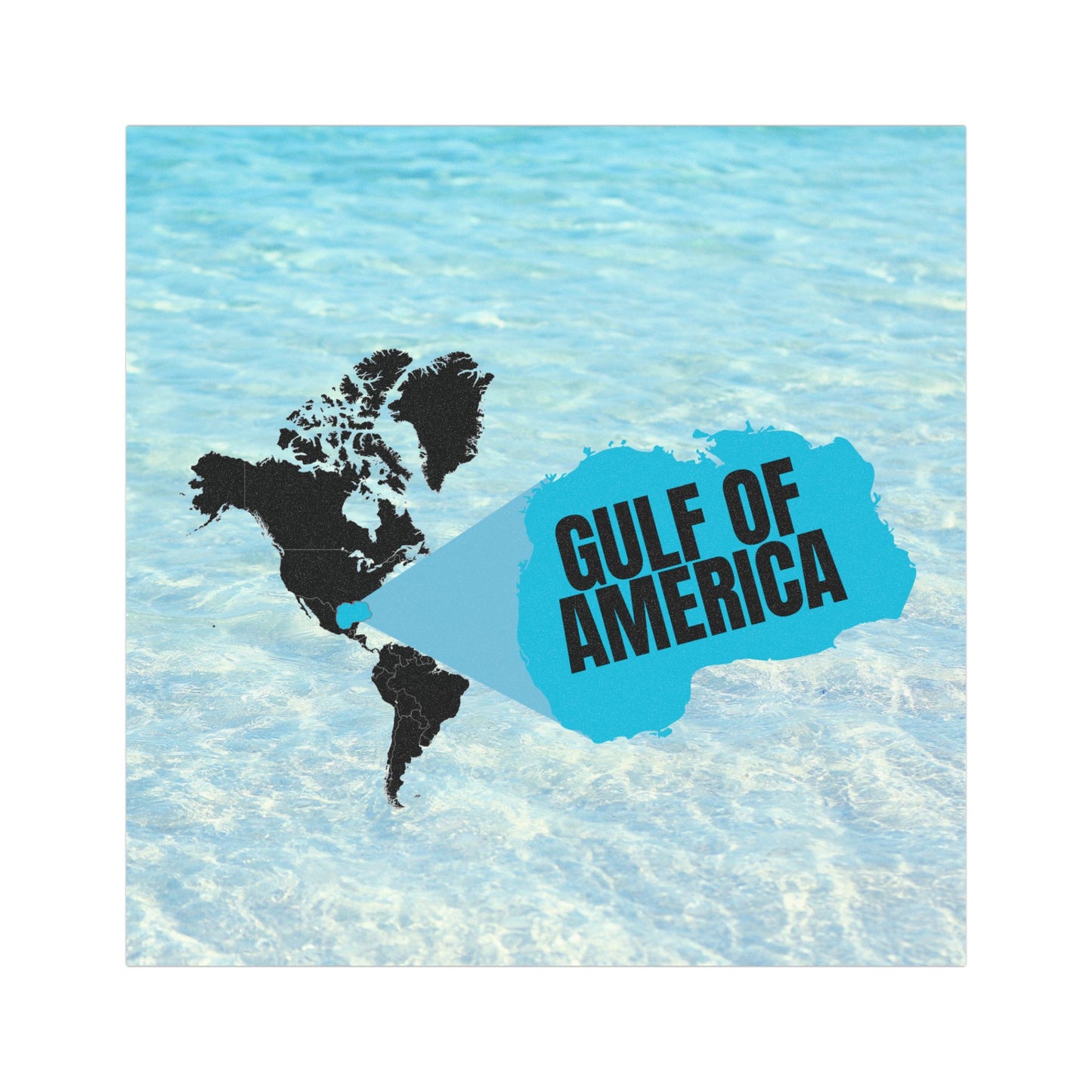 Gulf of America Car Magnet