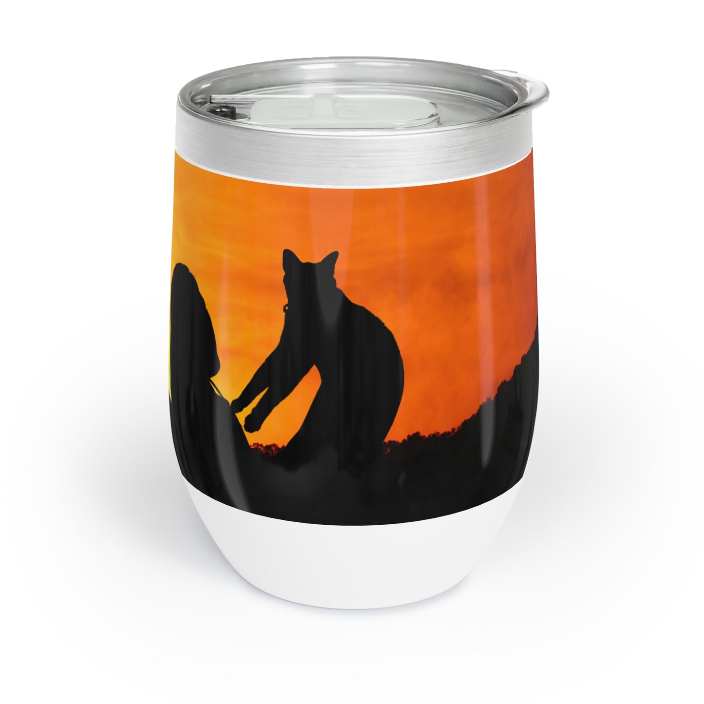 Cat Lady Strong Chill Wine Tumbler